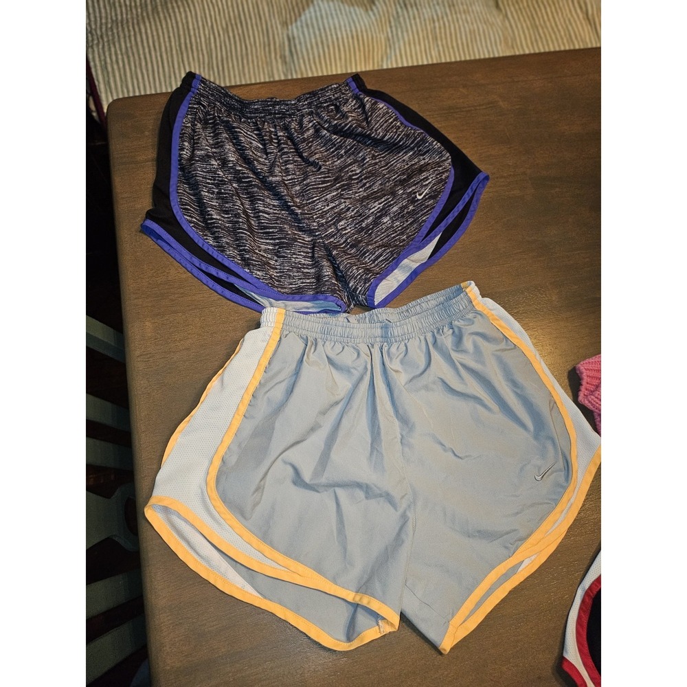 Ladies Nike Dri Fit Tempo Track Shorts  2 Pair Sz Small. Athletic. Casual.